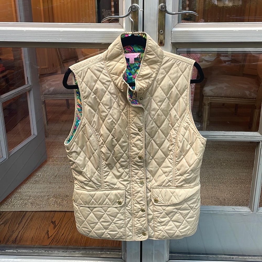 Lilly pulizter vest - XL - cream